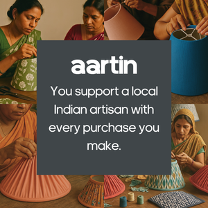 AARTIN 35 CM GREY LILAC BLOOMS STRAIGHT EMPIRE ROLLED LAMPSHADE IN COTTON