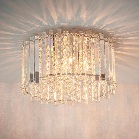 Hanna 4-Light Flush Ceiling Light - Comet Lighting