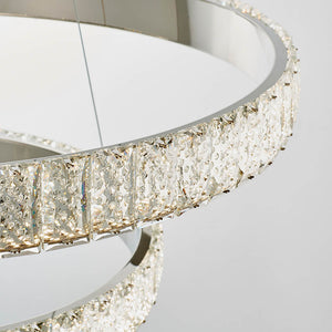 Celeste 2 Ring Pendant Ceiling Light - Comet Lighting