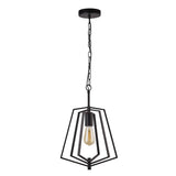 Merrifield 1Lt Pendant Ceiling Light Black