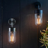 North Wall Light Black - Comet Lighting