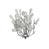 Bouquet 7Lt Wall Light - Chrome & Crystal Glass