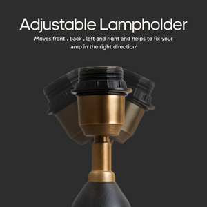 AARTIN NOVA TABLE LAMP IN WOOD WITH WHITEWASH FINISH (BASE ONLY)