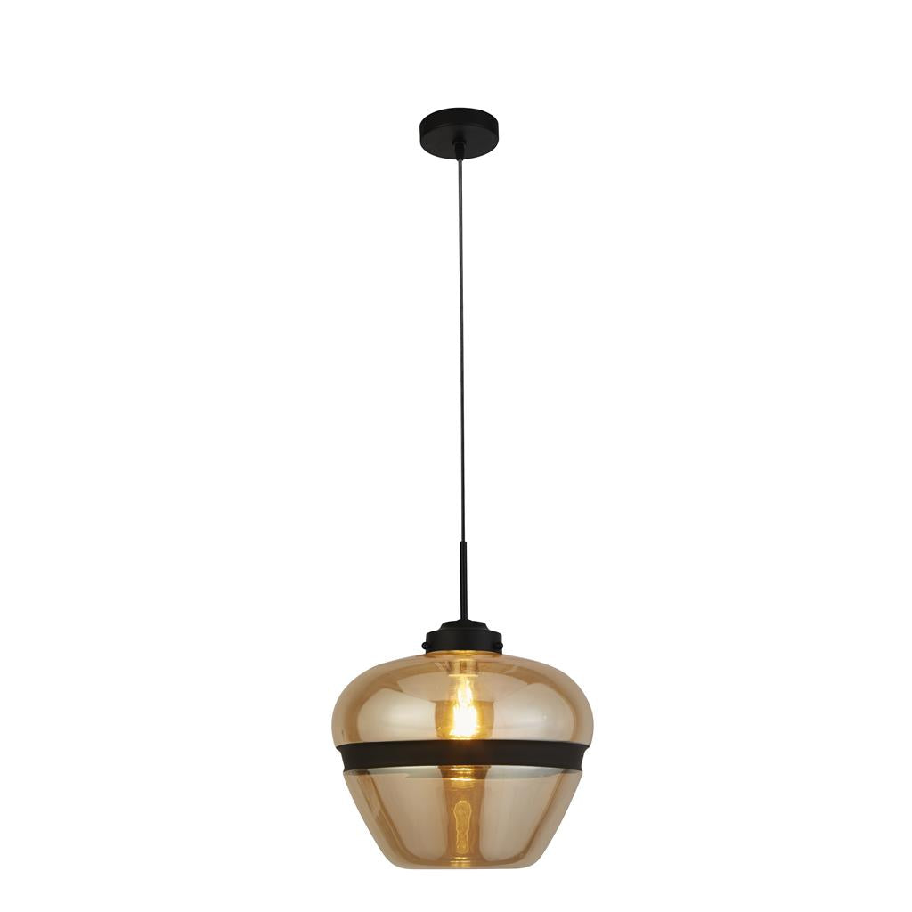 Halsinger 1Lt Pendant Ceiling Light Champagne