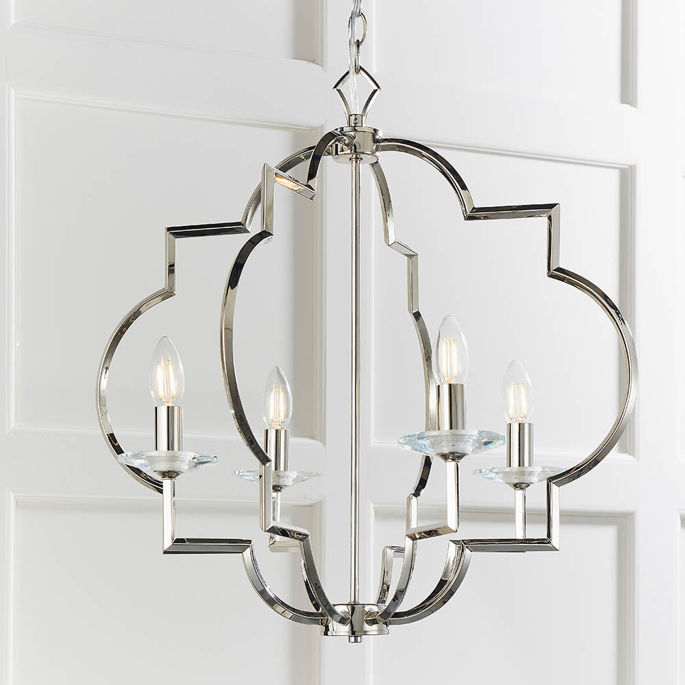 Garland 4-Light Pendant Ceiling Light - Comet Lighting