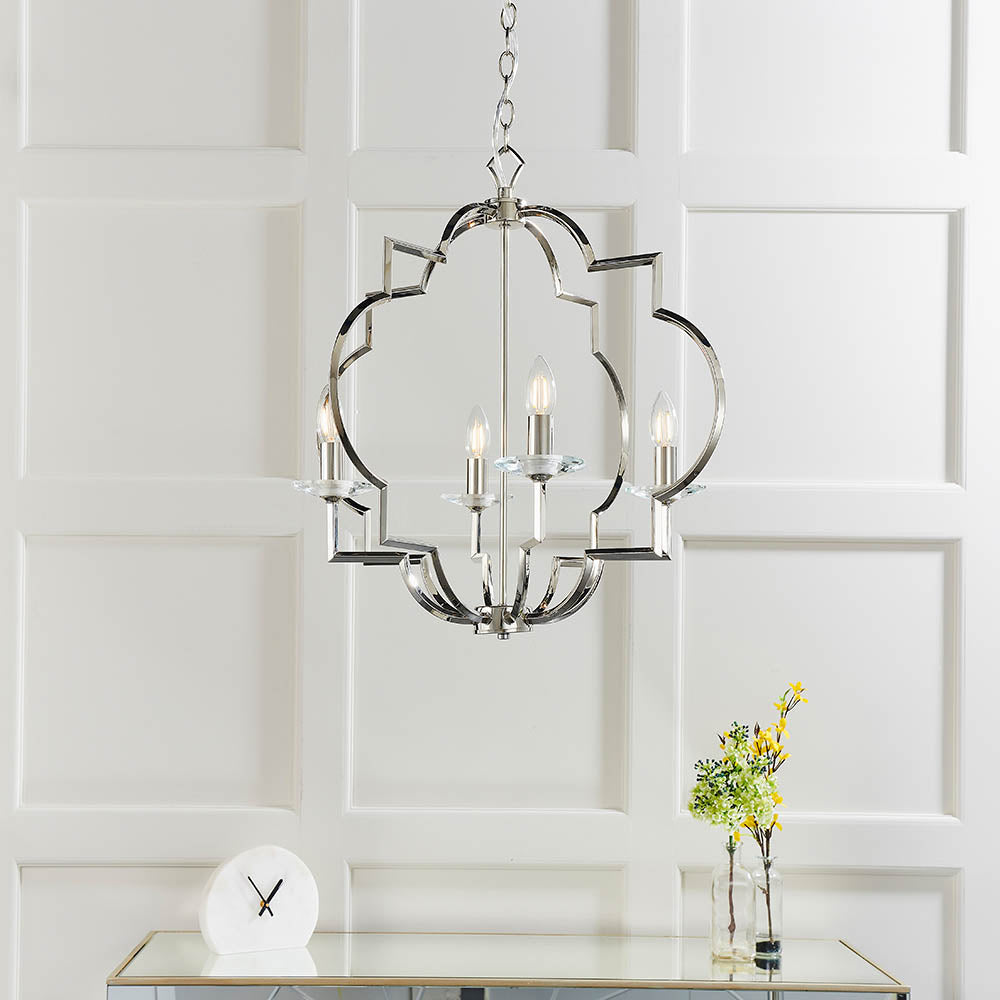 Garland 4-Light Pendant Ceiling Light - Comet Lighting