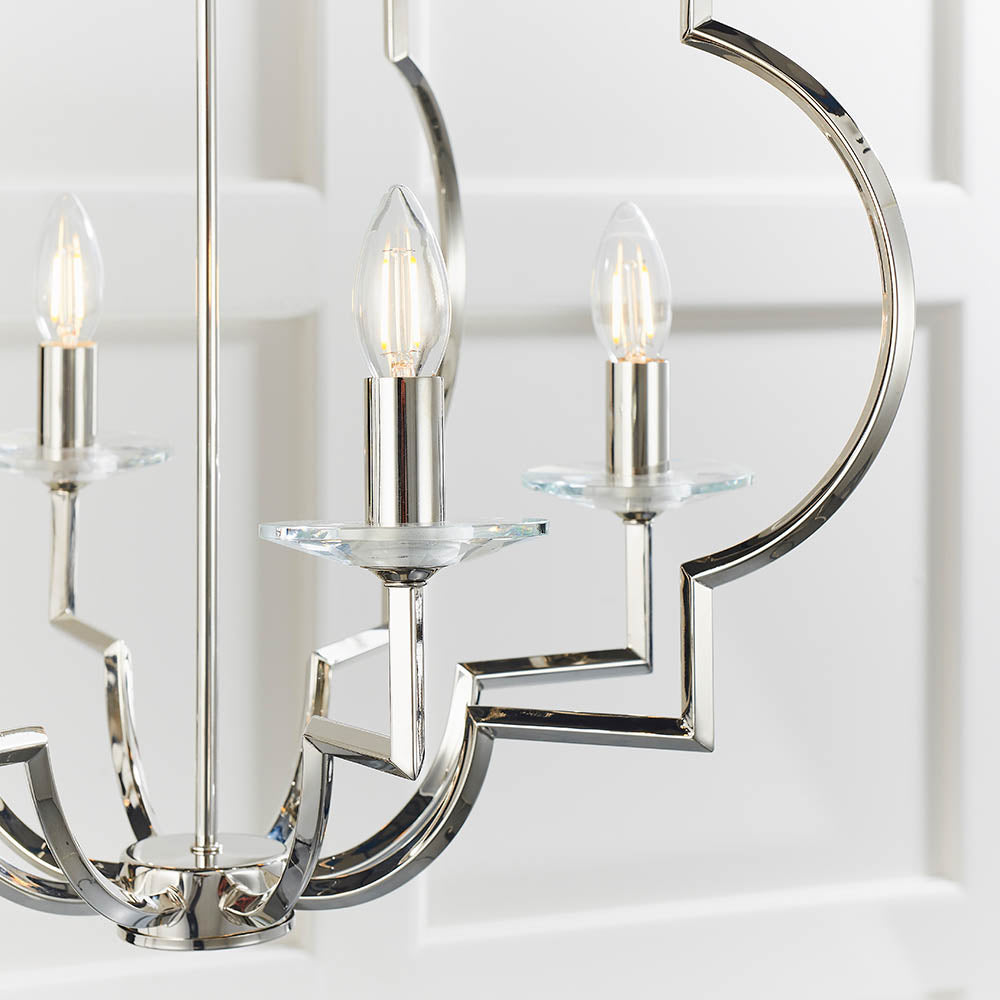 Garland 4-Light Pendant Ceiling Light - Comet Lighting