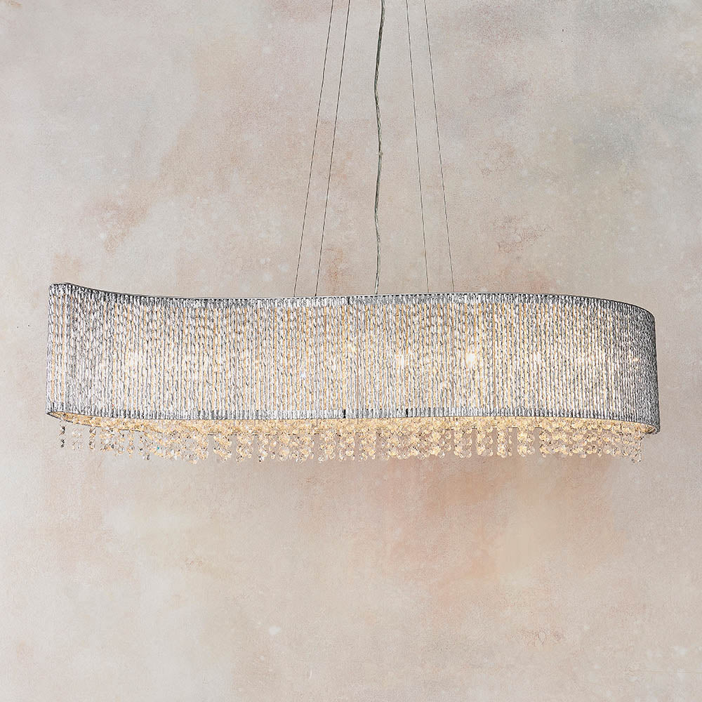 Galina 8-Light Pendant Ceiling Light - Comet Lighting