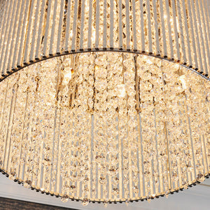 Galina 10-Light Flush Ceiling Light - Comet Lighting