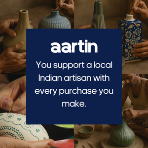 AARTIN MAPLE TABLE LAMP IN CERAMIC WITH BLUE WHITE HAND PAINTED DESIGN (BASE ONLY)