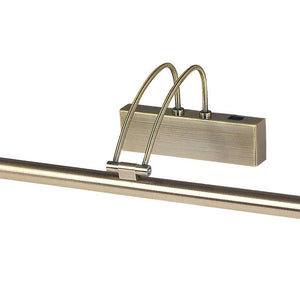 Searchlight Majorca LED Picture Light - Antique Brass
