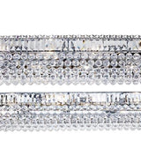 Searchlight Vesuvius 24 Light Chandelier Crystal Coffin Drops - Comet Lighting