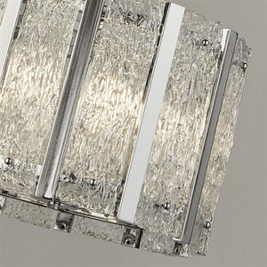 Illogan 5Lt Pendant Ceiling Light Satin Silver - Comet Lighting