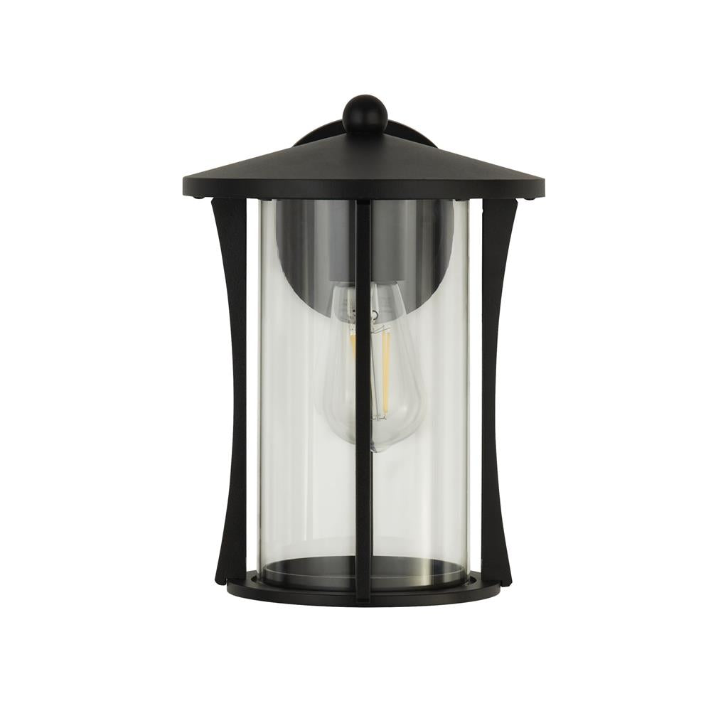 Southbrook 1Lt Outdoor Wall/Porch Light - Black - Comet Lighting