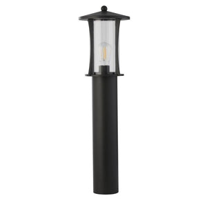 Southbrook 1Lt Outdoor Post Black 730mm - Comet Lighting