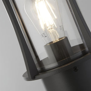 Southbrook 1Lt Outdoor Post Black 730mm - Comet Lighting