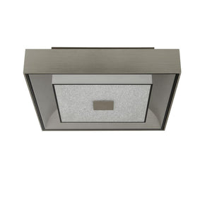Newtown LED Square Flush Ceiling Light Gold - Comet Lighting