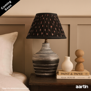 AARTIN EDEN TABLE LAMP IN CERAMIC WITH  OMBRE EFFECT (BASE ONLY)