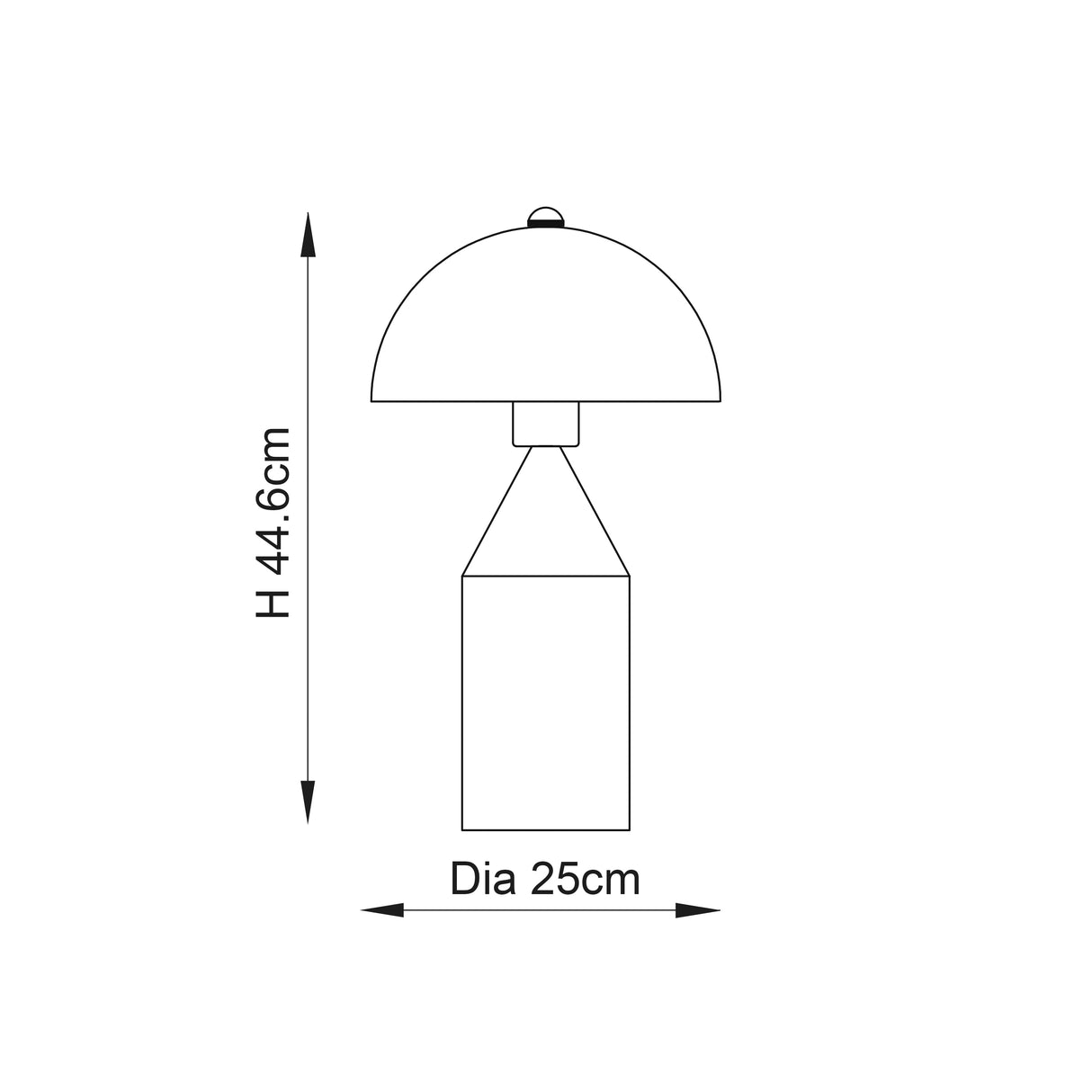 Nova Table Lamp - Comet Lighting