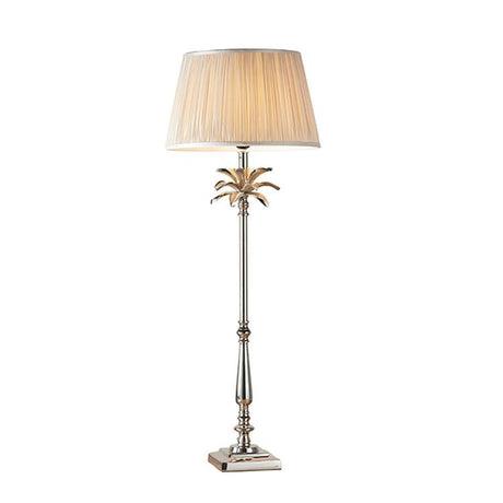 Leaf Tall Table Lamp & Freya Oyster Shade