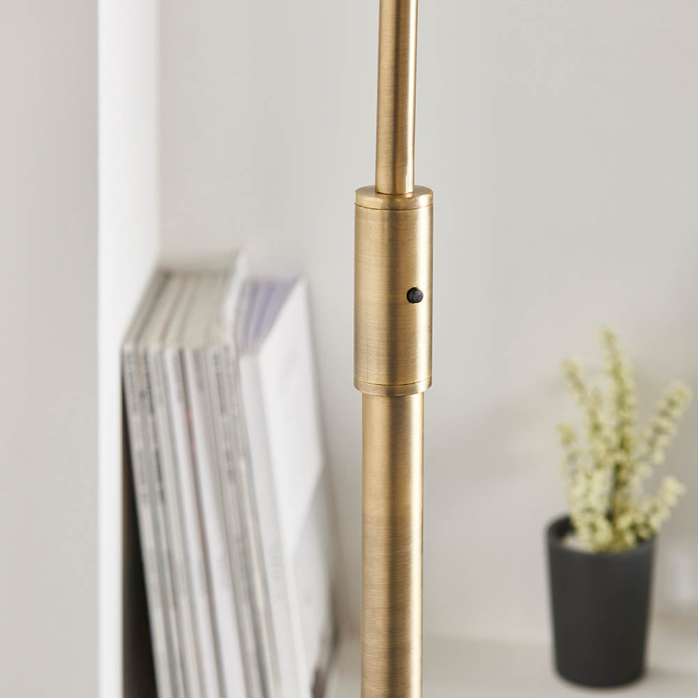 Otto Floor Lamp Antique Brass - Comet Lighting