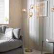 Dimple 3-Light Floor Lamp - Comet Lighting