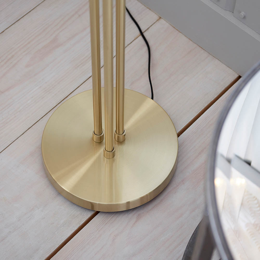 Dimple 3-Light Floor Lamp - Comet Lighting