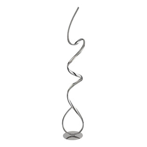 Hennock LED Floor Lamp Chrome - Comet Lighting