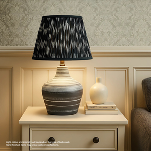 AARTIN EDEN TABLE LAMP IN CERAMIC WITH  OMBRE EFFECT (BASE ONLY)