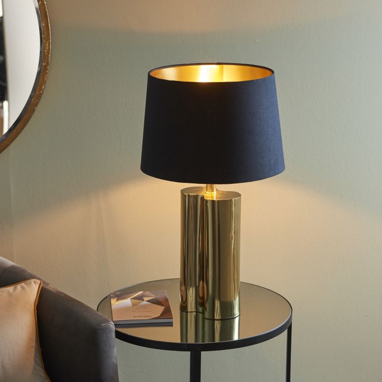 Calan Table Lamp Gold - Comet Lighting