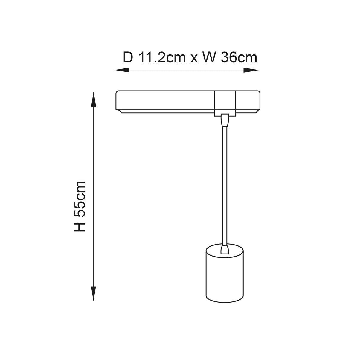 Hiero Task Table Lamp - Comet Lighting