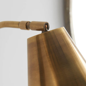 Radha Wall Light Antique Brass - Comet Lighting