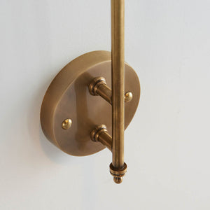 Radha Wall Light Antique Brass - Comet Lighting