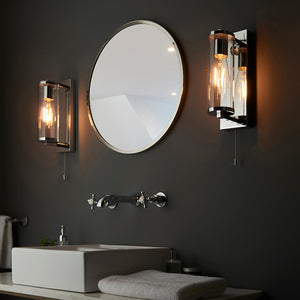 Taylor Wall Chrome plate & clear glass