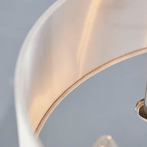 Highclere 6-Light Pendant Ceiling Light with Natural Linen Shade - Comet Lighting