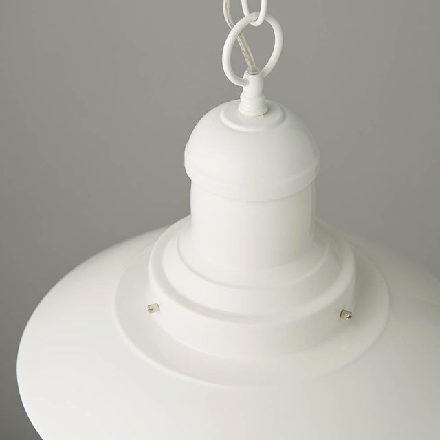 Polperro Pendant Ceiling Light Cream