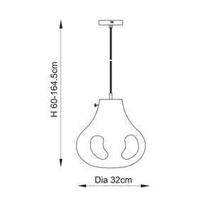 Utopia Pendant Ceiling Light - Comet Lighting