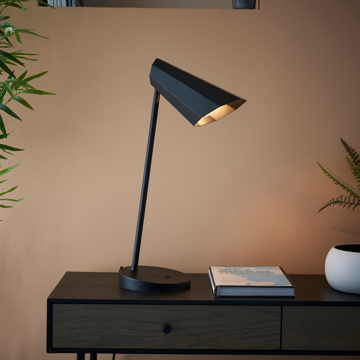 Shannon Task Lamp Matt Black