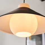 Souris Angle Pendant Ceiling Light Matt Black