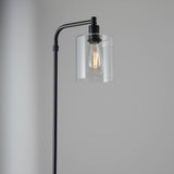 Toledo Floor Lamp Matt Black - Comet Lighting