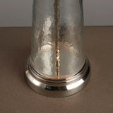 Winslet Table Lamp w/ Grey Shade - Comet Lighting