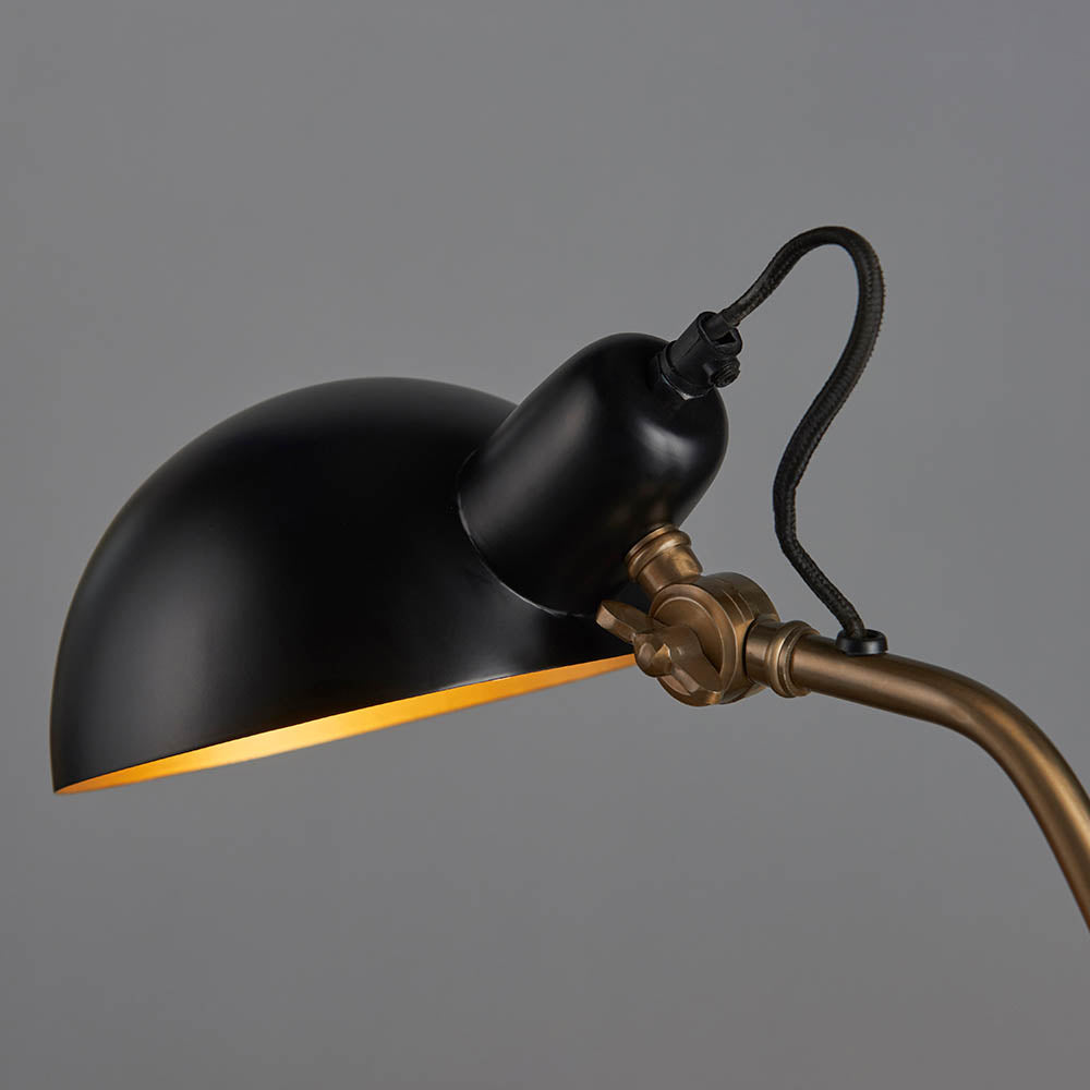 Largo Task Table Lamp Black - Comet Lighting