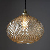 Livia Ceiling Pendant Antique Brass - Comet Lighting