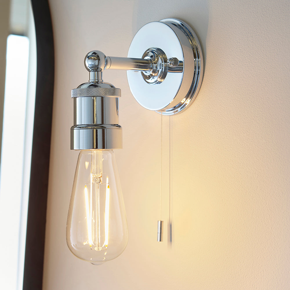 Bomu Wall Light Chrome