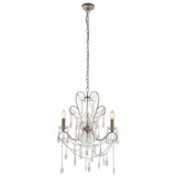 Panjnad 3Lt Pendant Ceiling Light Aged Silver