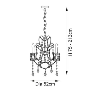Berkley 3lt pendant