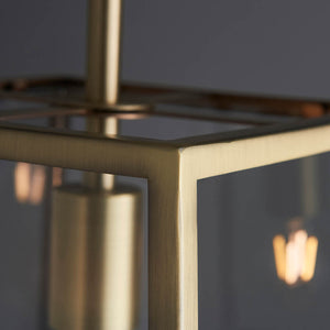Hurst Ceiling Pendant Antique Brass - Comet Lighting