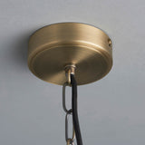 Hurst Ceiling Pendant Antique Brass - Comet Lighting