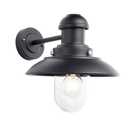 Hereford Outdoor Wall Light B Black