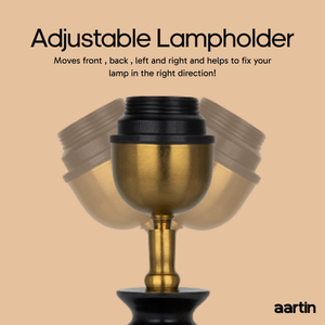 AARTIN TRIPOD FLOOR LAMP IN ANTIQUE BRASS (BASE ONLY)